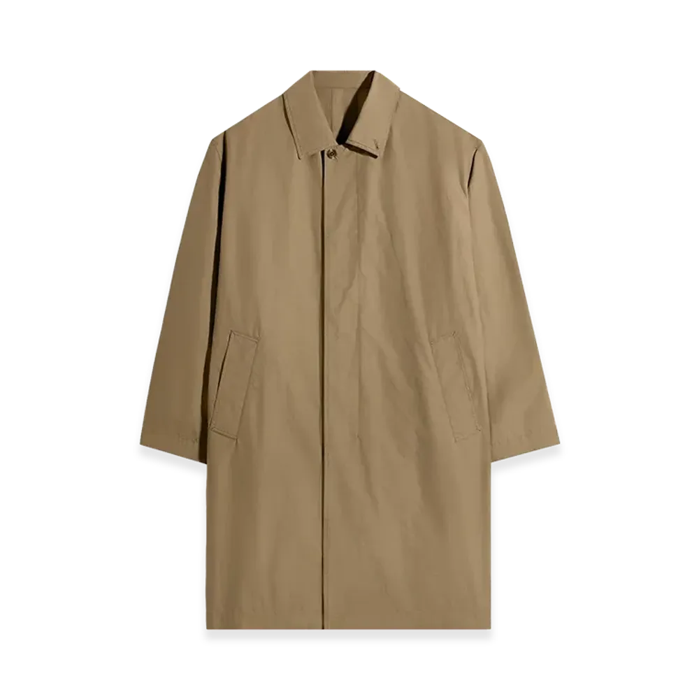 LEMAIRE Women's Ventile Cotton Car Coat "Khaki"
