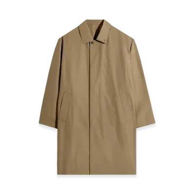 LEMAIRE Women's Ventile Cotton Car Coat "Khaki"