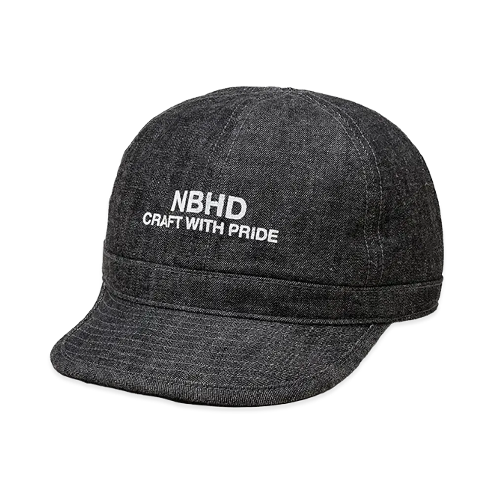 NEIGHBORHOOD Denim Utility Cap "Black"
