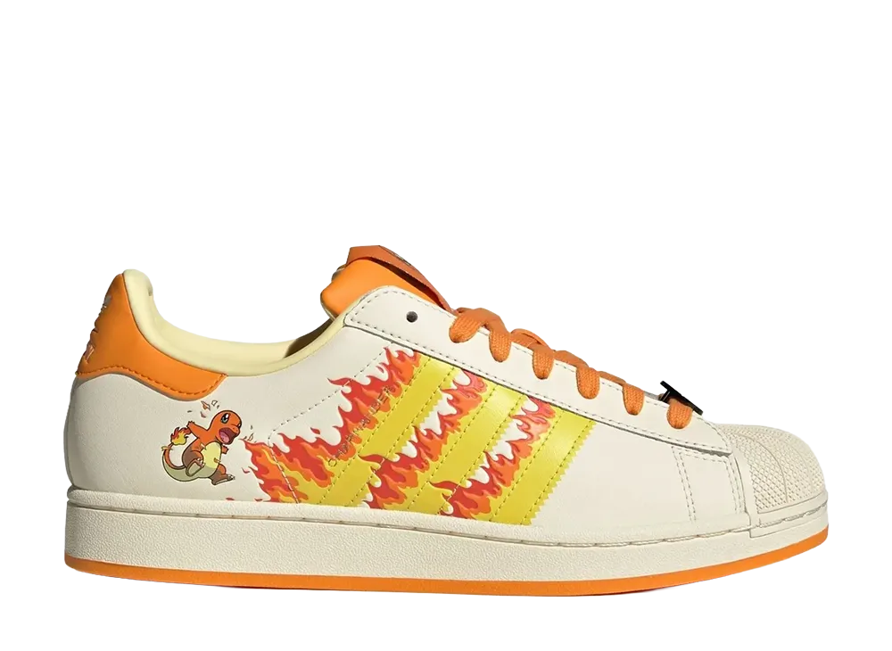 Pokemon × adidas Superstar "Charmander"