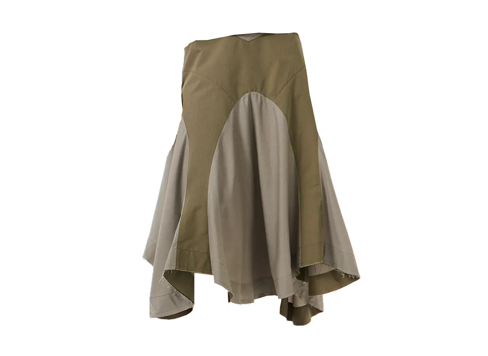 OUR LEGACY Women's Petti Skirt "Dry Thyme Shade Cotton"