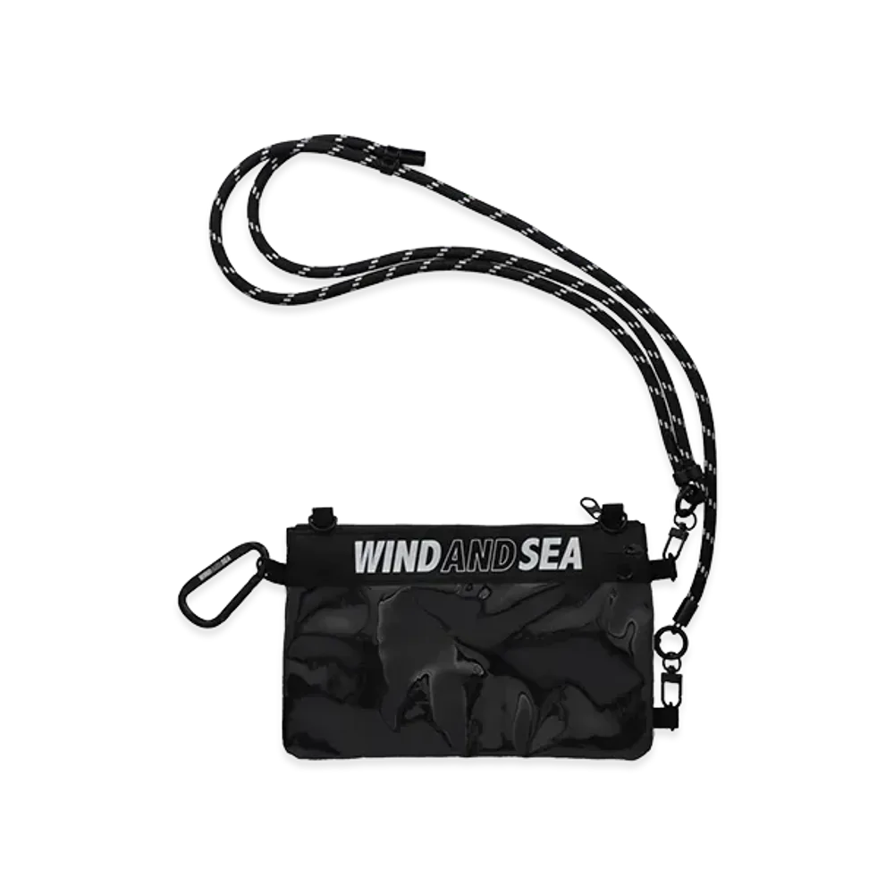WIND AND SEA Through Multi-Sling "Black"