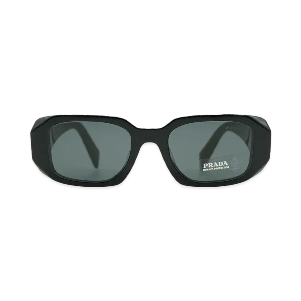 PRADA PR 17WSF "BLACK/DARK GREY"