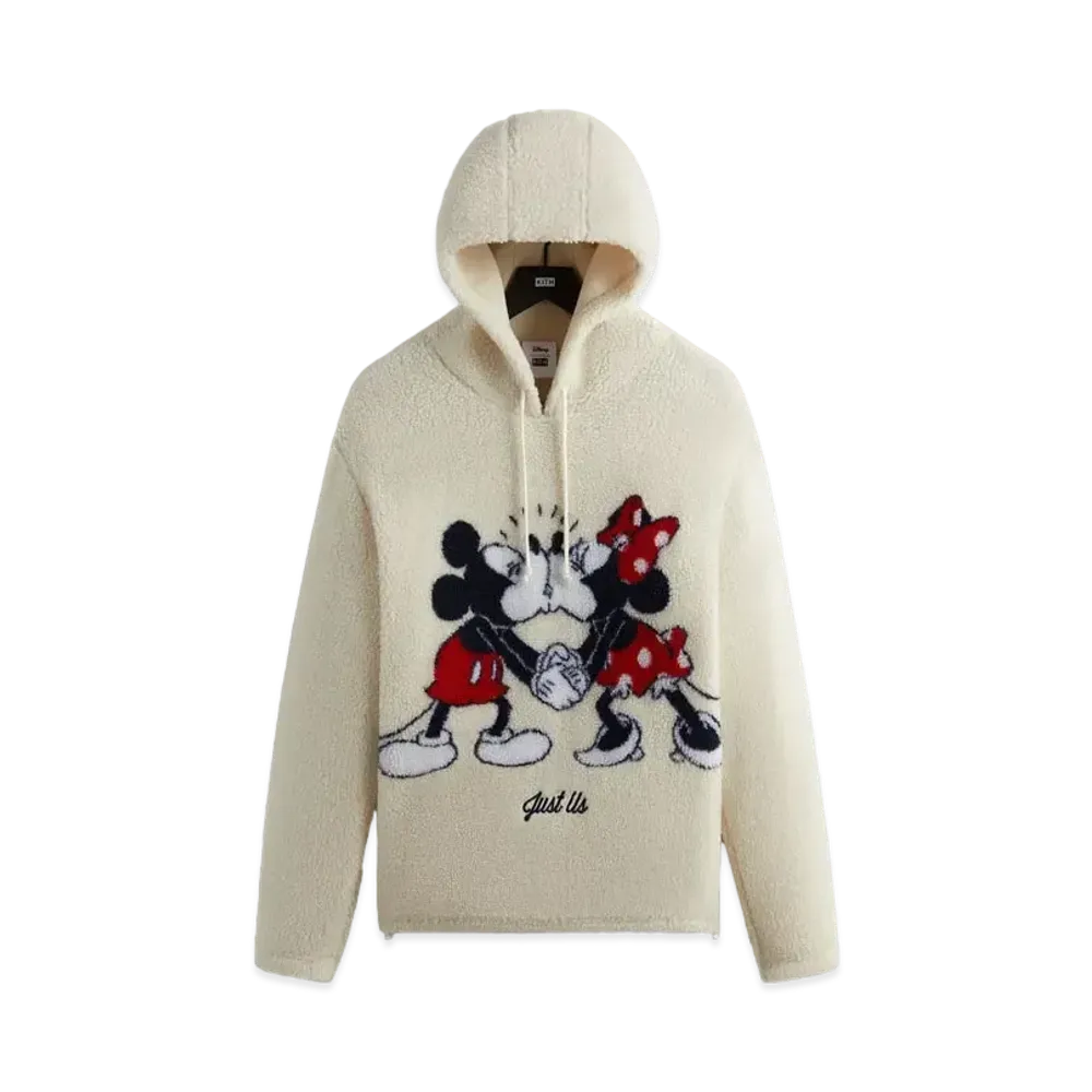 Kith x Disney Mickey & Friends Sherpa Hoodie "Sandrift"