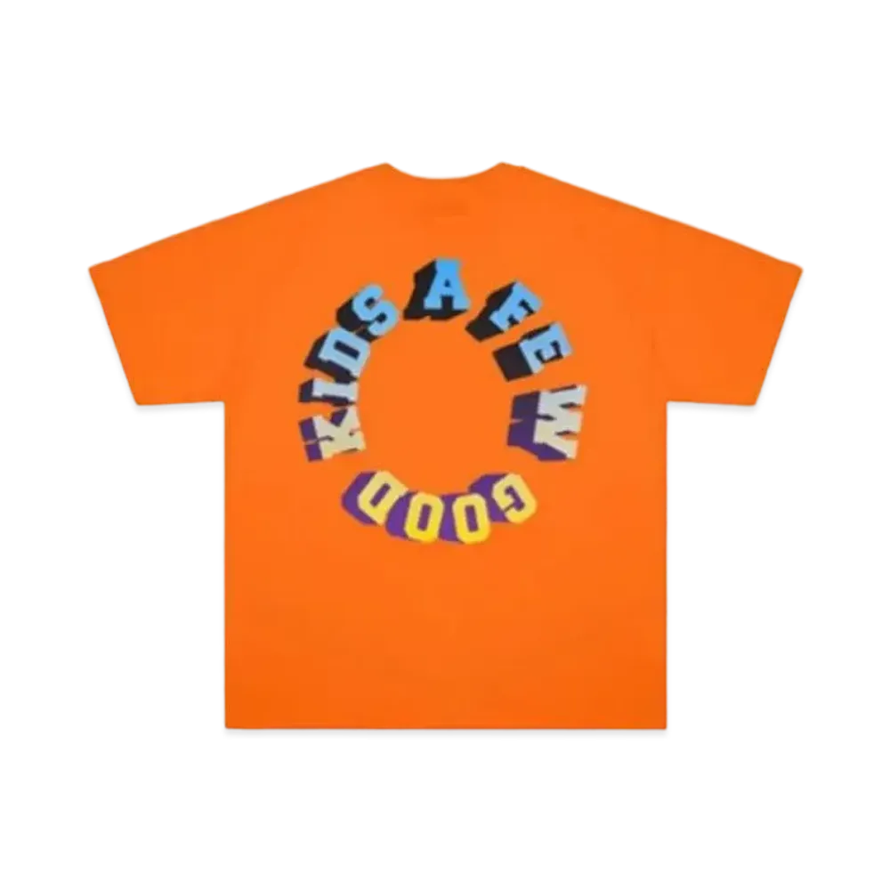 A FEW GOOD KIDS House Circle Tee "Orange"