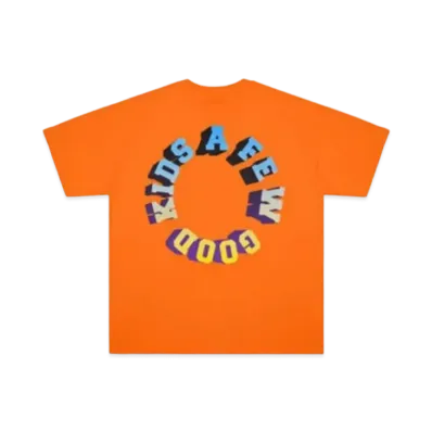 A FEW GOOD KIDS House Circle Tee "Orange"