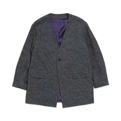 Needles 1B V NECK JACKET - R/AC DOTS MOLE JQ. (FOR WOMEN) "Navy"