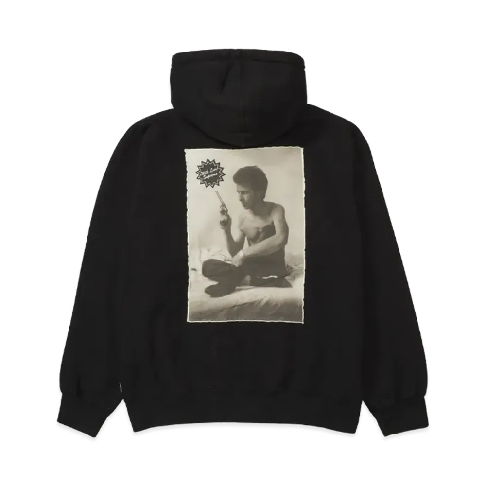 Supreme x Larry Clark Zip Up Hooded Sweatshirt "Black"