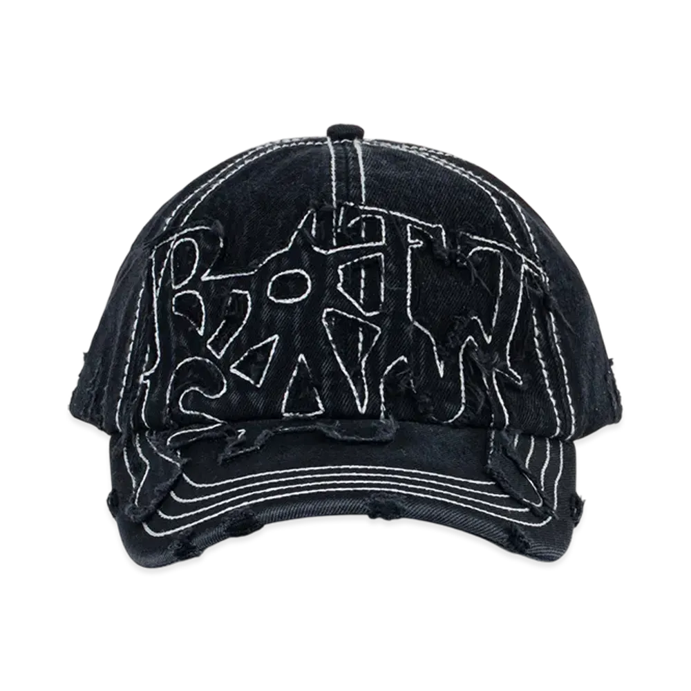 BoTT x P.A.M. Distressed Cap "Black"