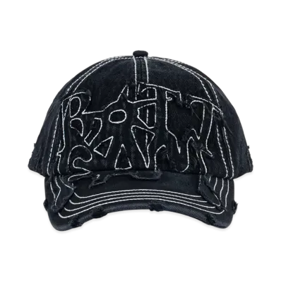 BoTT x P.A.M. Distressed Cap "Black"