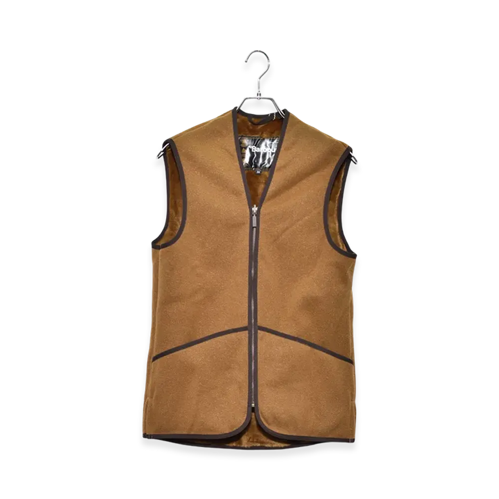 Barbour Warm Pile Zip "Brown"