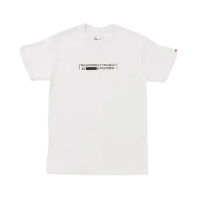 FRAGMENT x POKEMON THUNDERBOLT PROJECT PRINT TEE "White"
