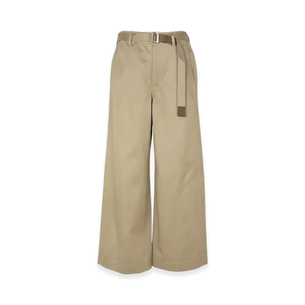 sacai Cotton Chino Pants "Beige"