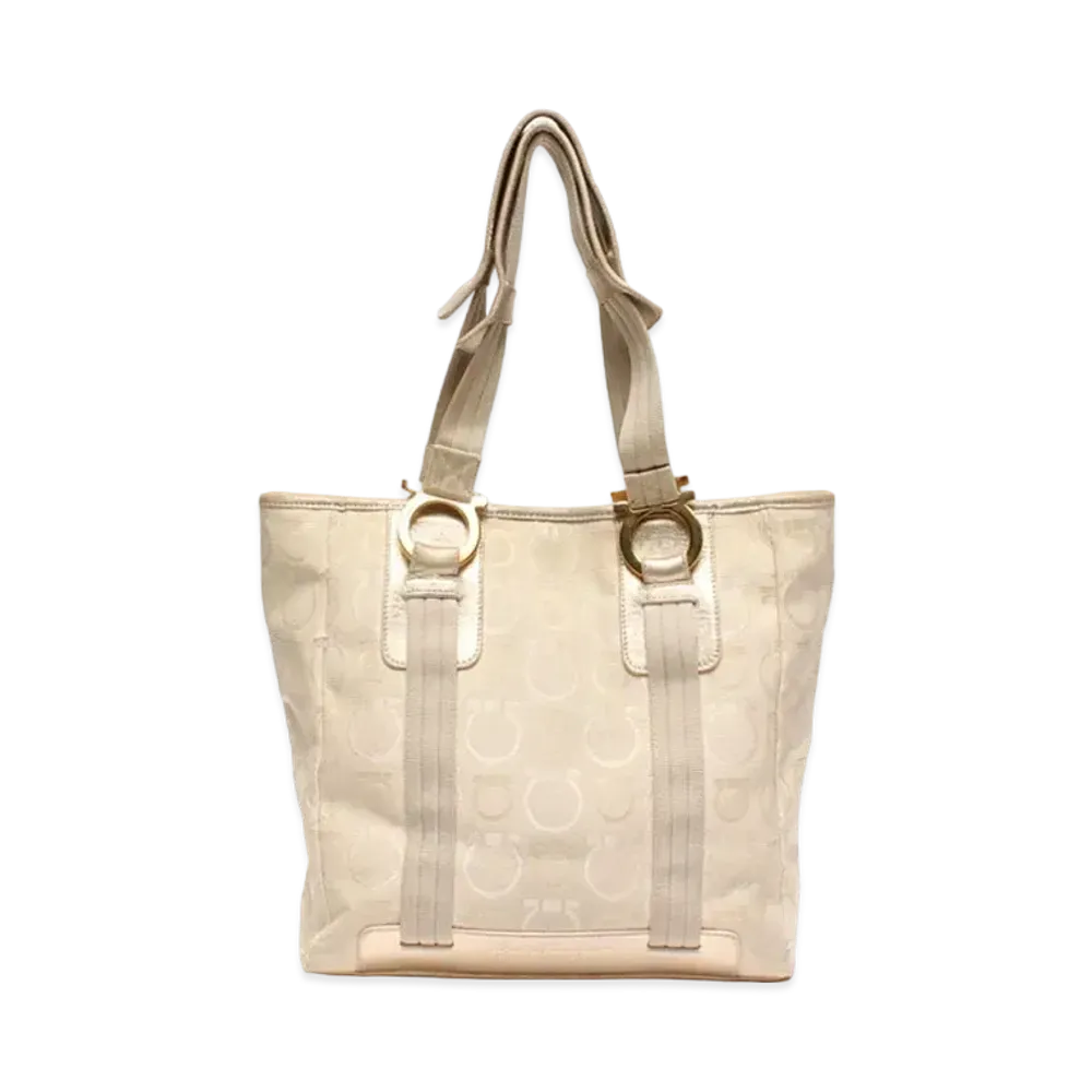 Salvatore Ferragamo Gancini Tote Bag