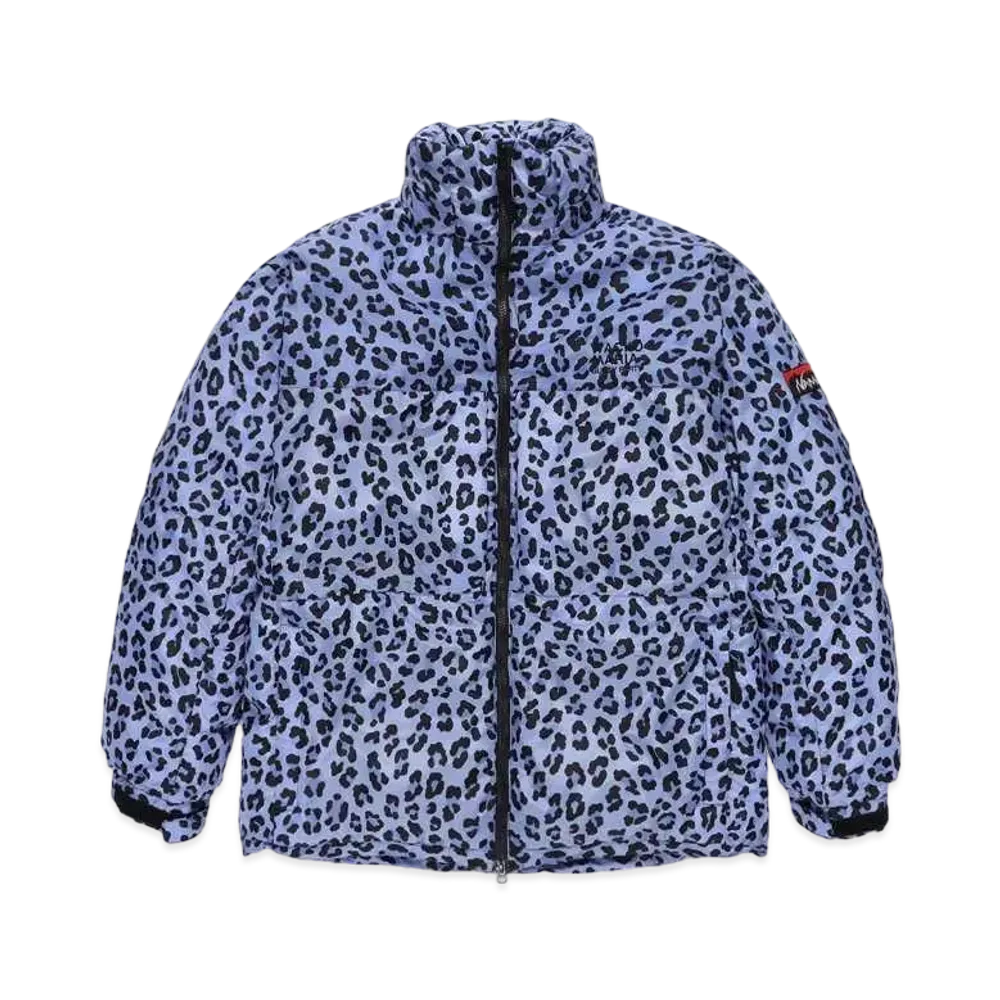 WACKO MARIA NANGA / Leopard Down Jacket (Type-2) "Purple"