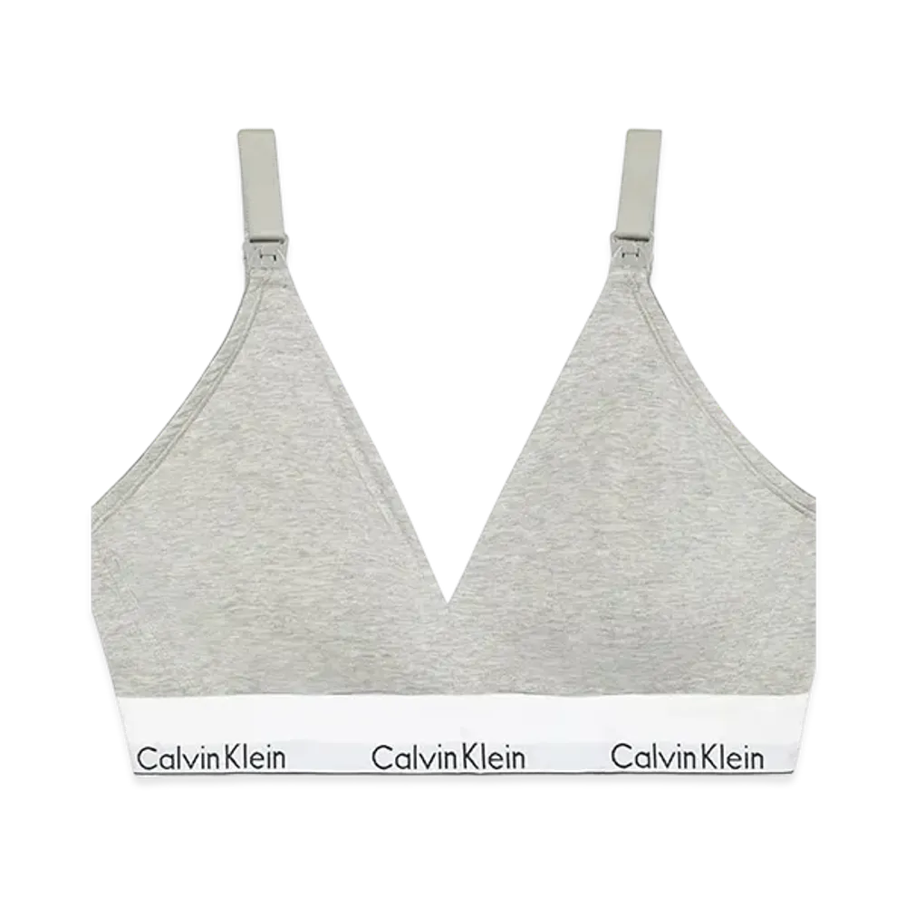 Calvin Klein Maternity Lightly Lined Triangle "Grey Heather"
