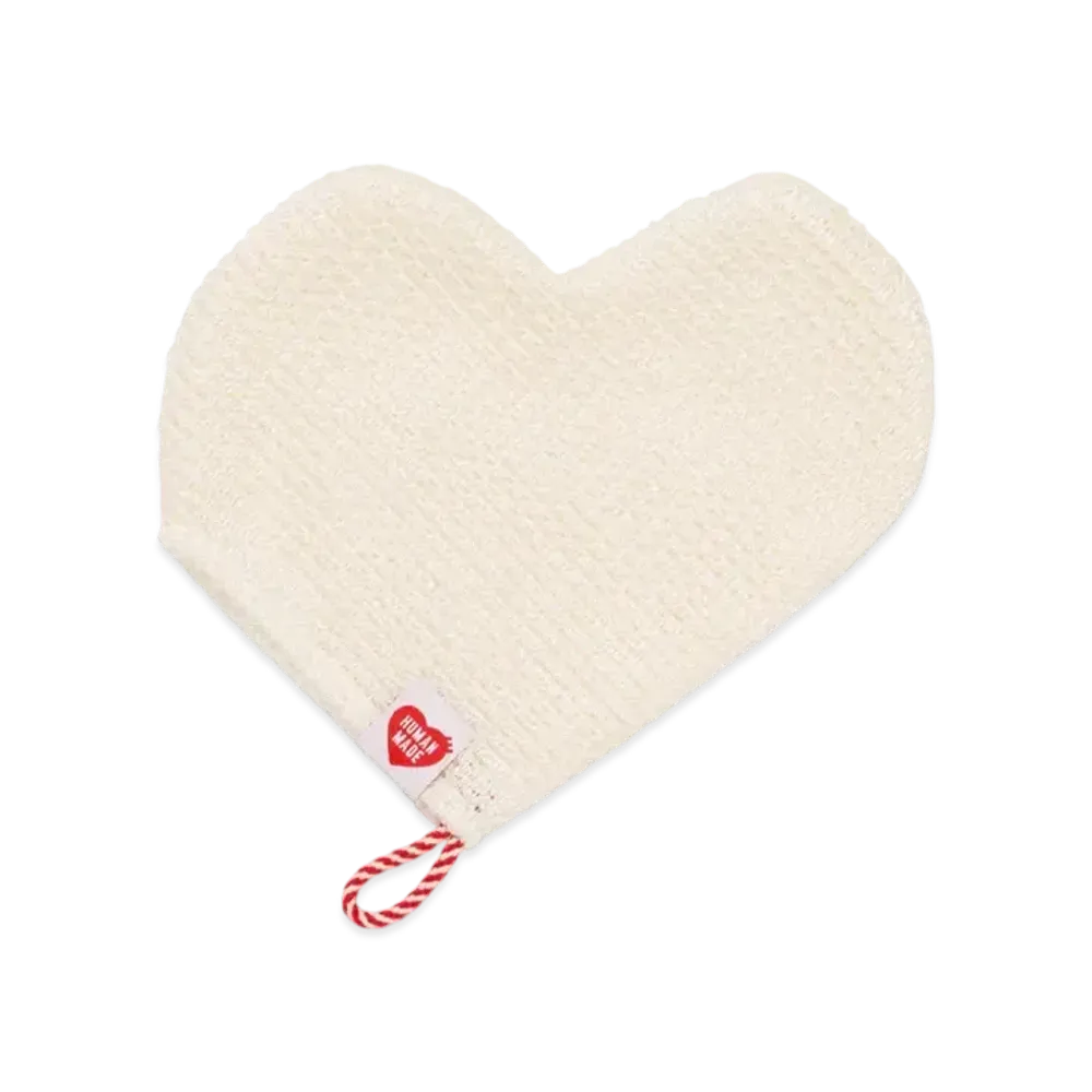 HUMAN MADE Heart Silk Wash Mitten "White"