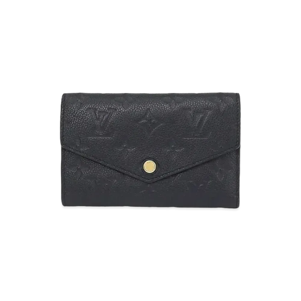 Louis Vuitton Curieux Compact Wallet Monogram Empreinte "Noir"