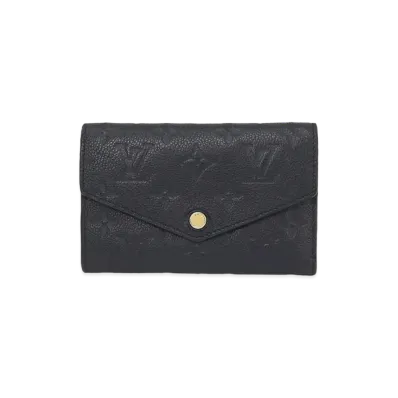 Louis Vuitton Curieux Compact Wallet Monogram Empreinte "Noir"