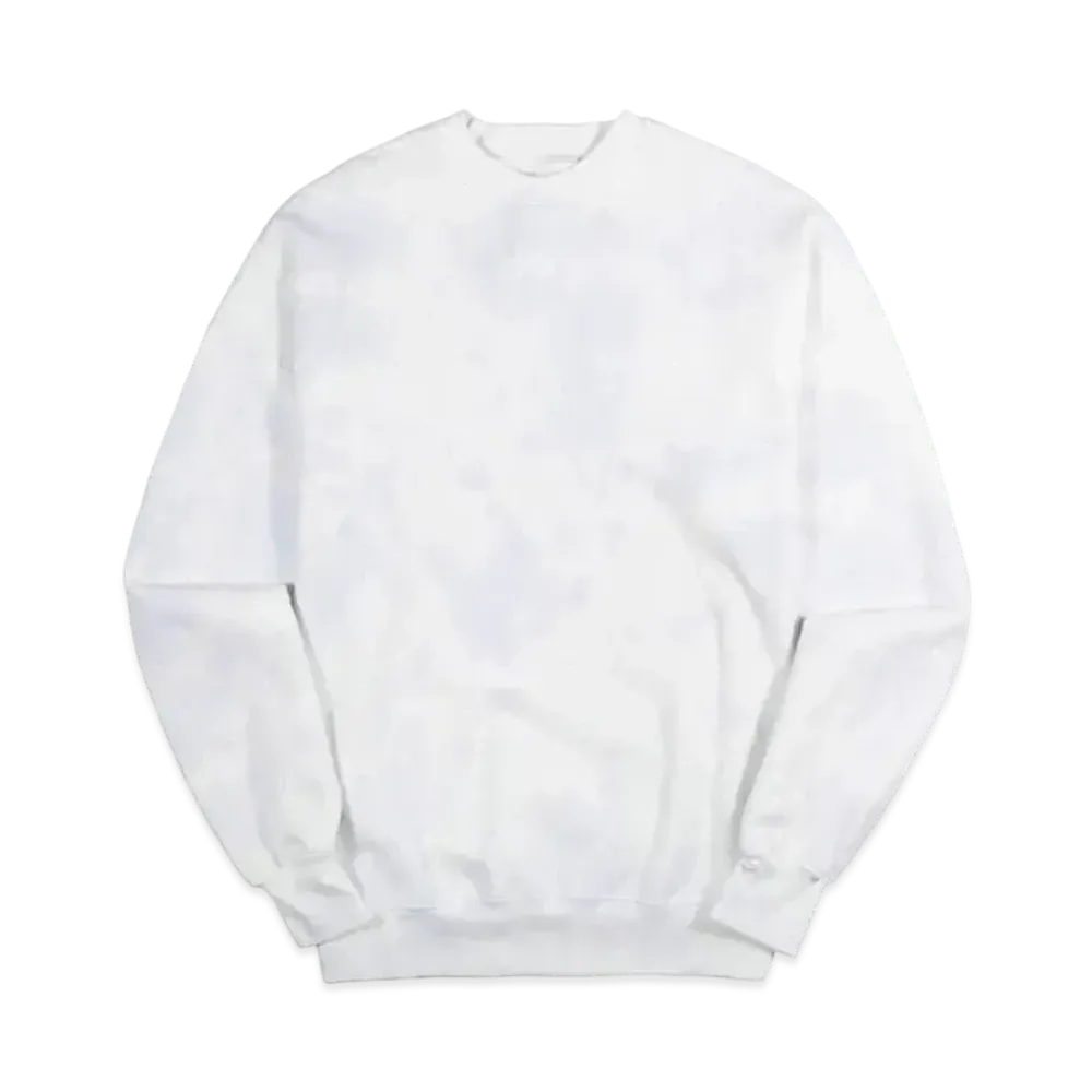 Richardson CLOUD DYED DROP SHOULDER CREWNECK "Blue Cloud Dye"