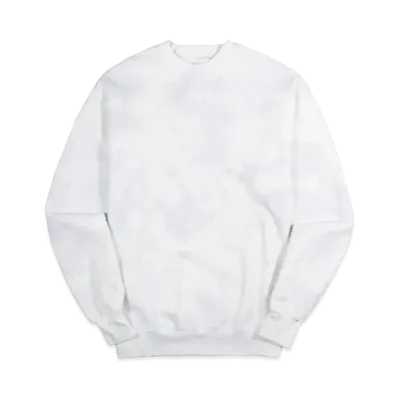 Richardson CLOUD DYED DROP SHOULDER CREWNECK "Blue Cloud Dye"
