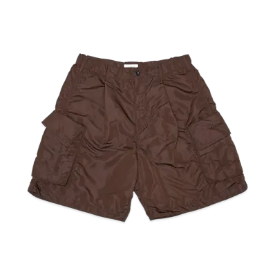ALOUND Nylon Cargo Shorts "Brown"