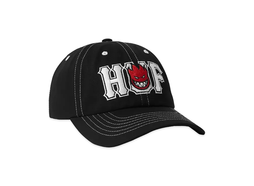 HUF x SPITFIRE Union Snapback Hat "Black"