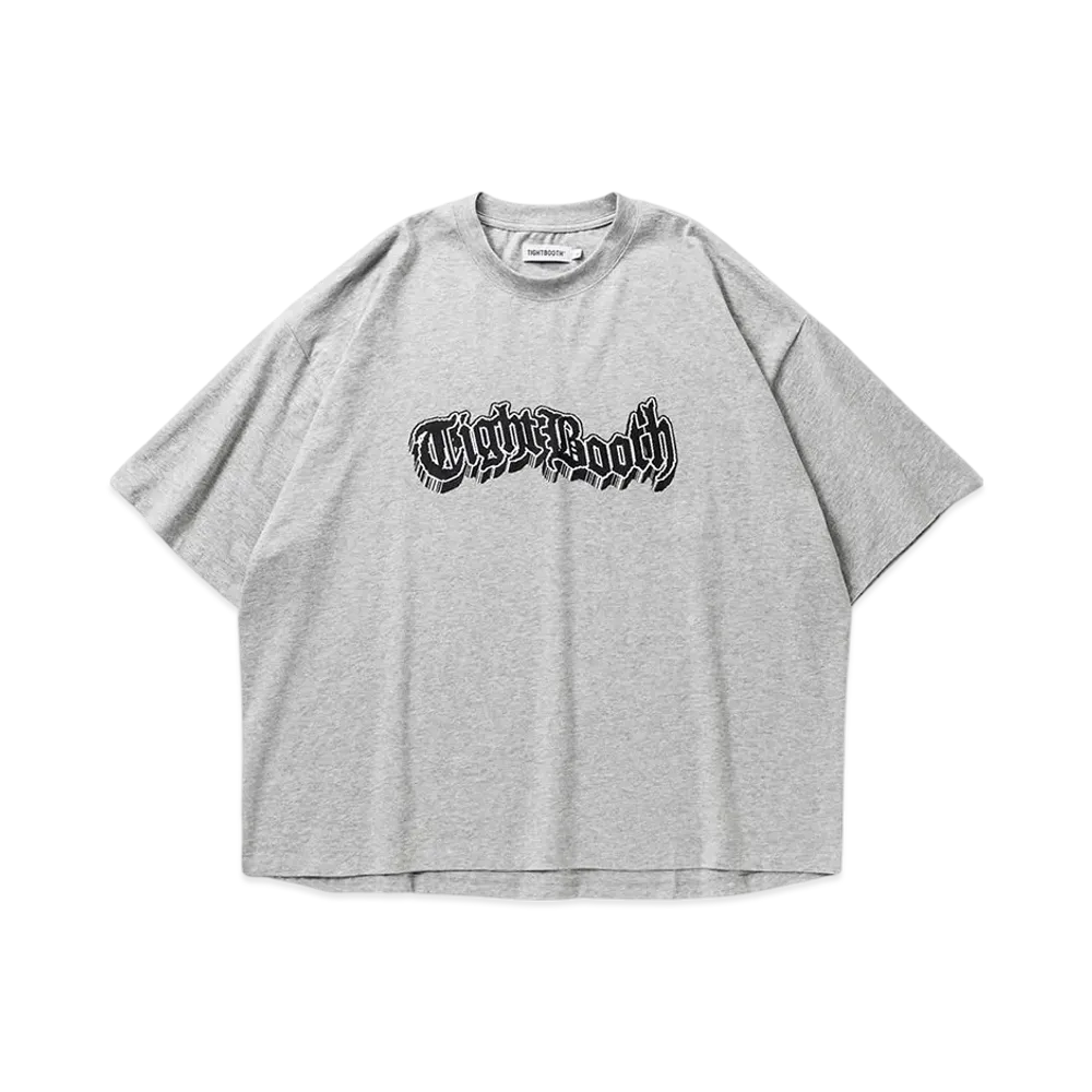 TIGHTBOOTH 3D Logo S/S T-Shirt "Heather Gray"