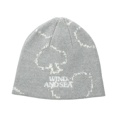 WIND AND SEA Knit Cap "Gray"