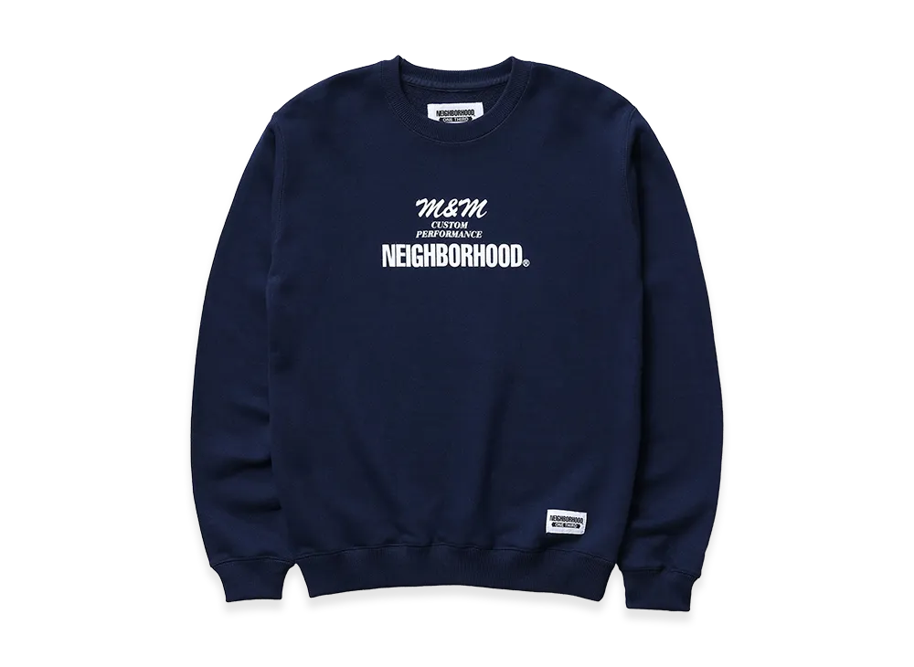 NEIGHBORHOOD x OT x M&M . Kids Sweat Shirt "Navy"