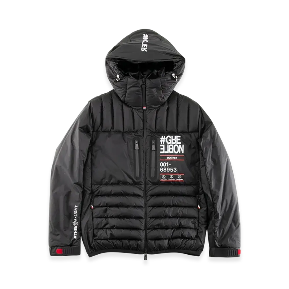 Moncler Grenoble Men's Monthey Down Jacket "Black"