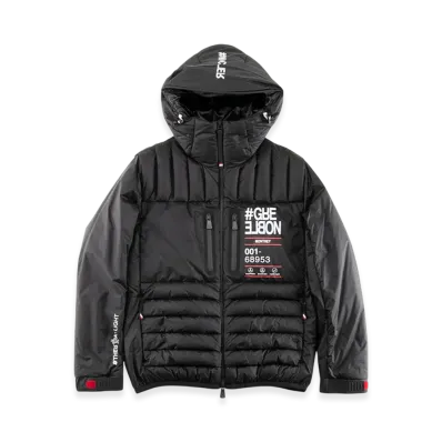 Moncler Grenoble Men's Monthey Down Jacket "Black"