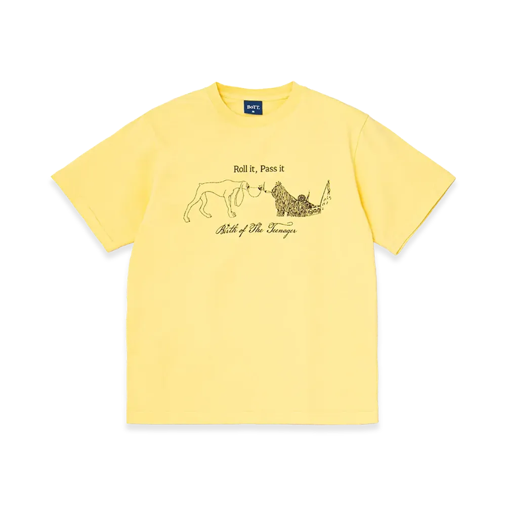 BoTT Good Influence Dyed Tee "Yellow"