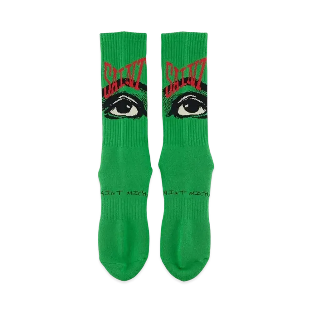SAINT Mxxxxxx 22SS SOCKS EYES "Green"