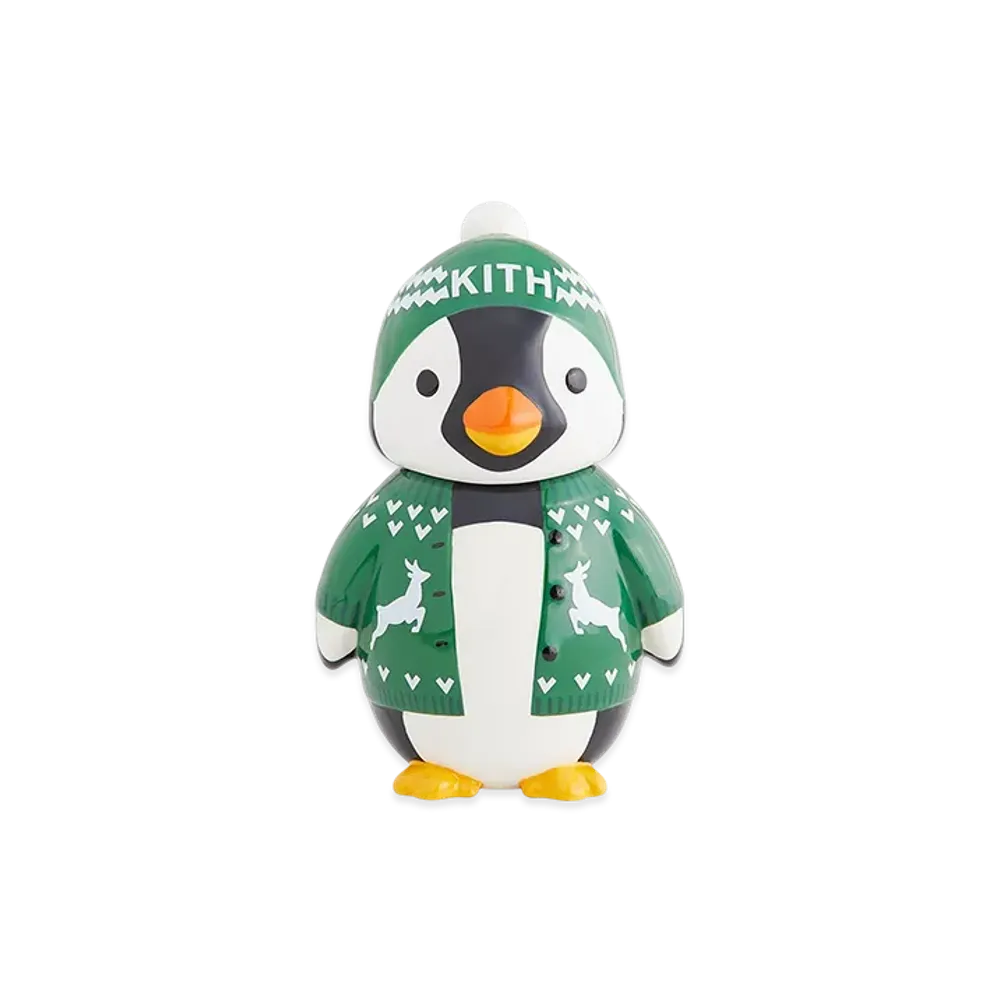 Kithmas Ceramic Penguin Cookie Jar "Conifer"