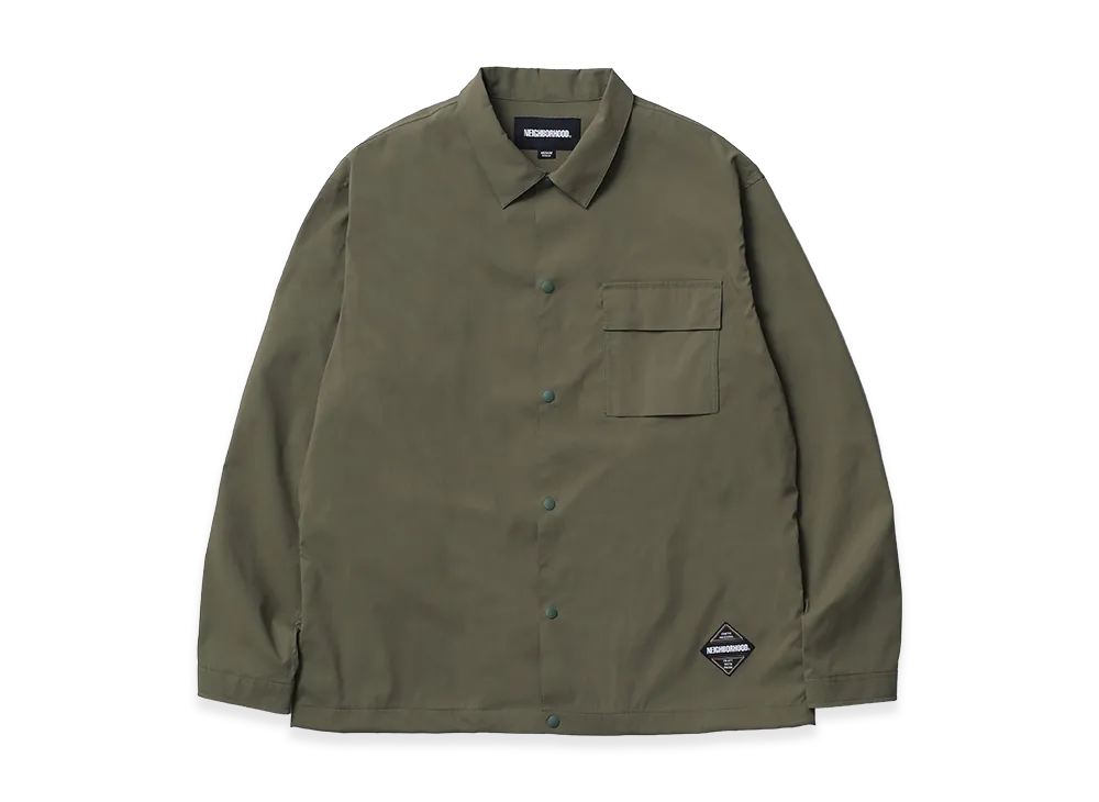 NEIGHBORHOOD Multifunctional Shirt LS "Olive Drab"