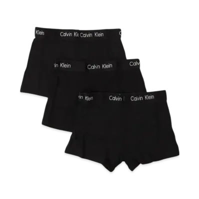 Calvin Klein 3 Low Rise Trunks"Black"