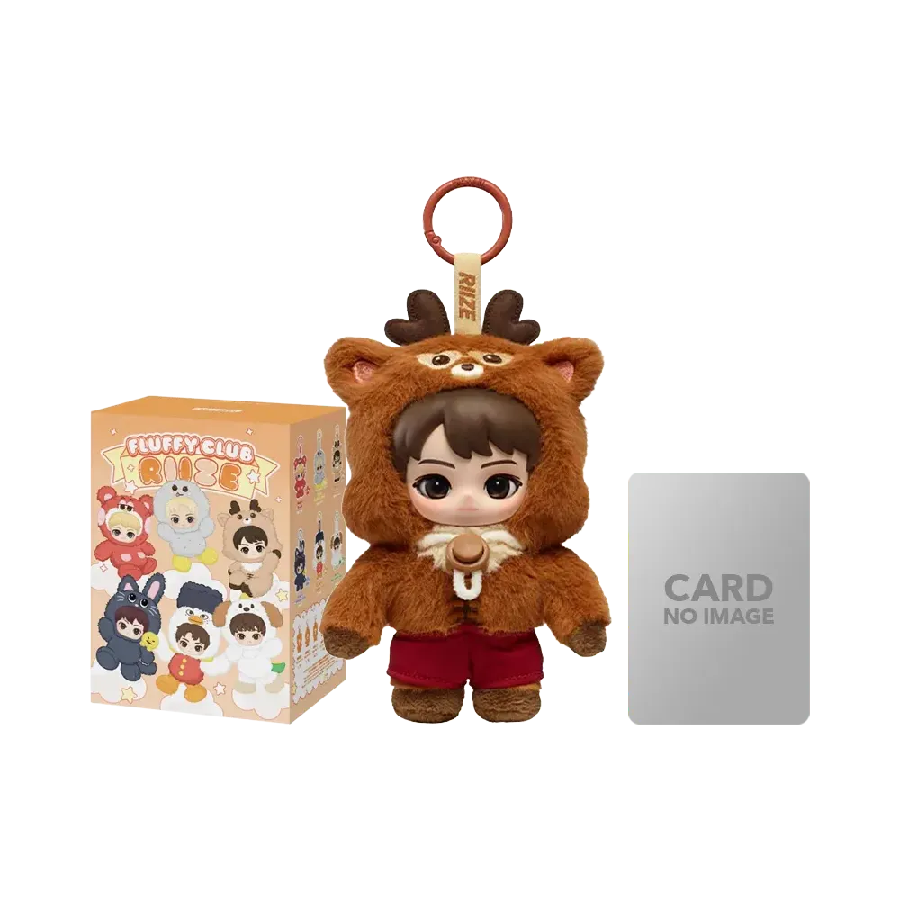 POP MART RIIZE Fluffy Club Series Vinyl Plush Doll Pendant Fluffy URAKBAM (Secret)