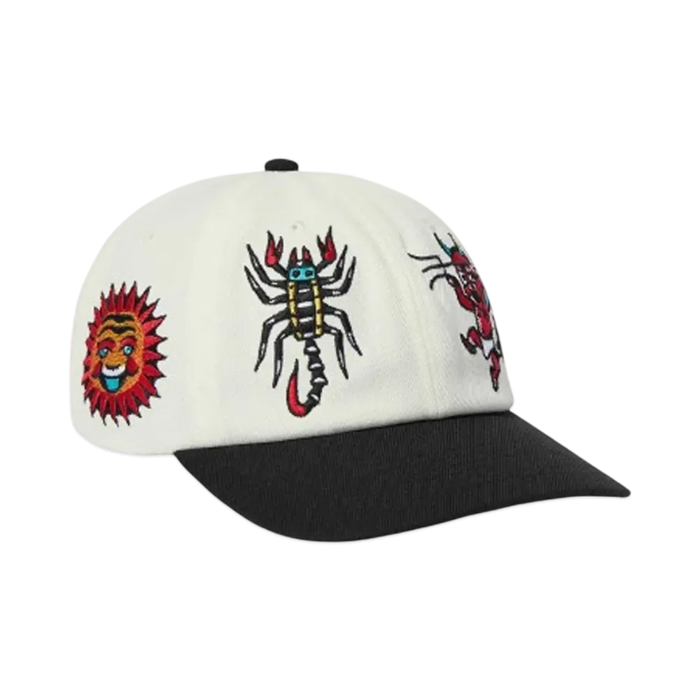 HUF Bledsoe 6 Panel Snapback Hat "Natural"