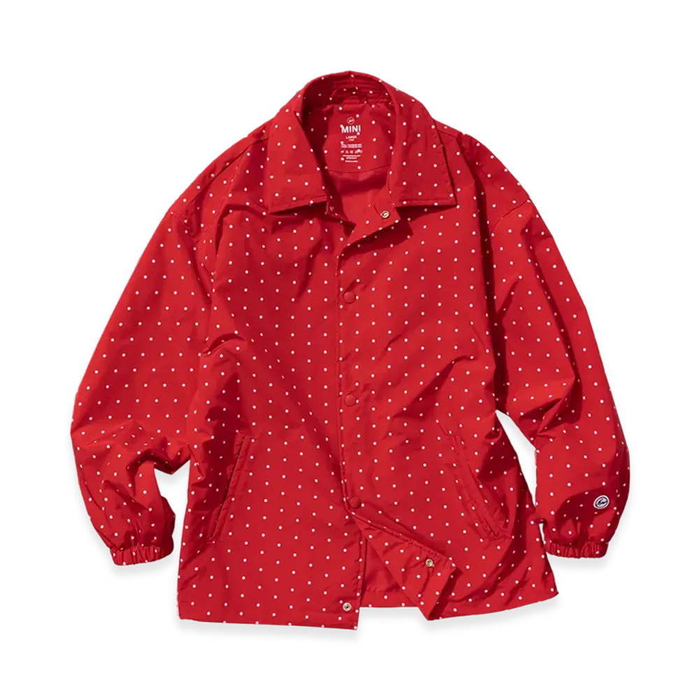 FRGMTMINI Dot Coach Jacket "Red"