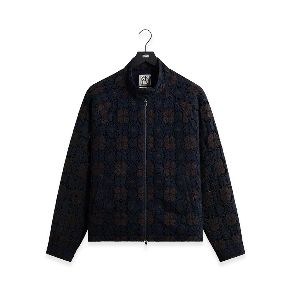Kith &Kin Retro Floral Lace Eddy Jacket "Cosmos"