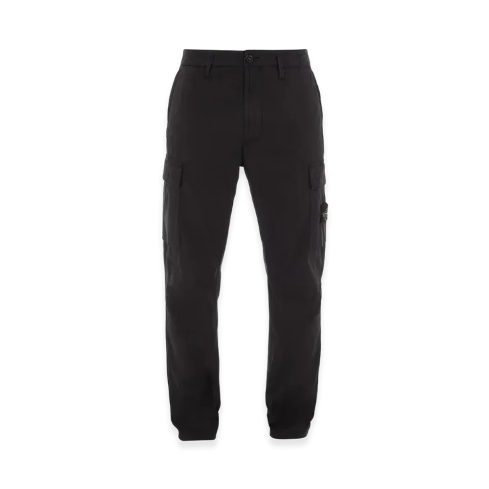 Stone Island 30410 Supima Cotton Cargo Pants - 23SS "Black"