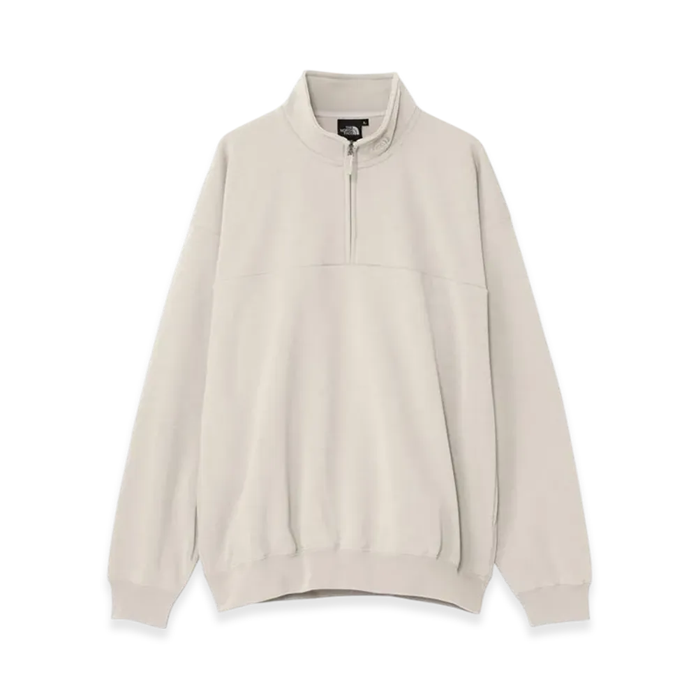 The North Face All Right Half Zip "Fossil Ivory"