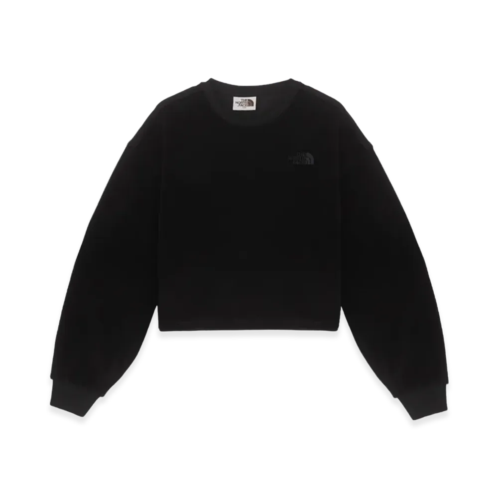 The North Face Velour Sweatshirts (W) "Black"