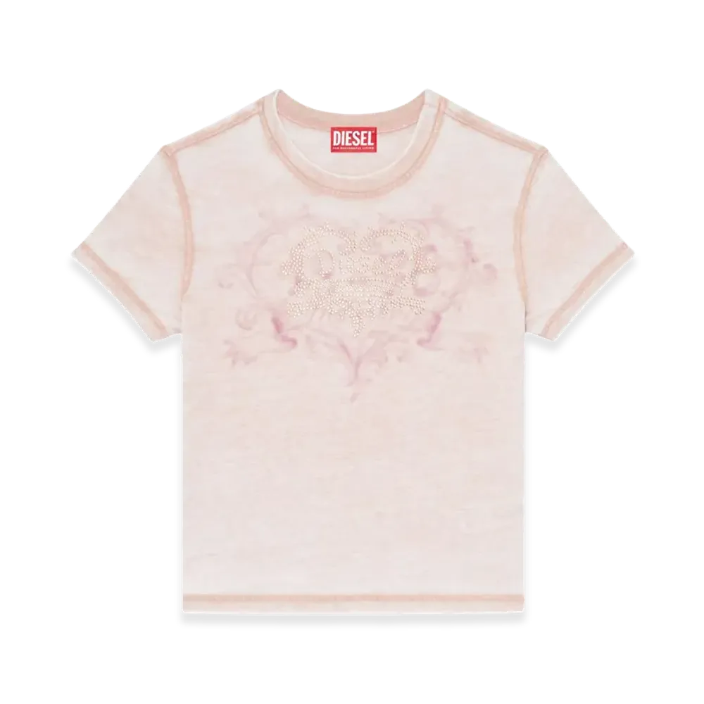 Diesel Women's T-Shirts "Pink"