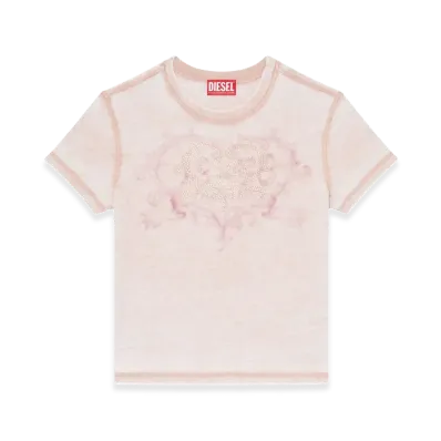 Diesel Women's T-Shirts "Pink"