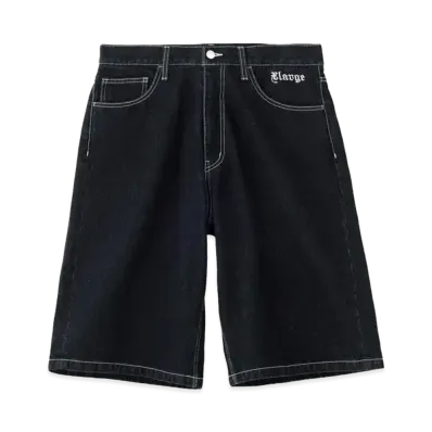 XLARGE OLD ENGLISH DENIM SHORTS "BLACK"