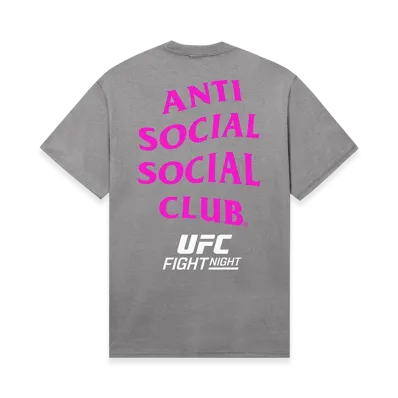 ANTI SOCIAL SOCIAL CLUB x UFC Lock Out Tee "Smoke"