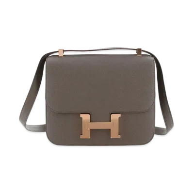Hermes Constance Epsom "Etain/Rose Gold"