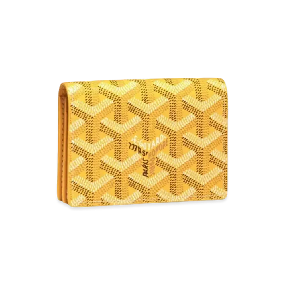 Goyard Malesherbes Card Wallet "Yellow"